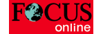 Logo von Focus Online mit Globus.