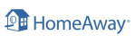 HomeAway-Logo mit Haus und Text