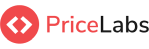 Logo von PriceLabs mit rotem Design.