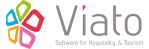 Viato Logo - Softwarelösungen für Gastgewerbe.